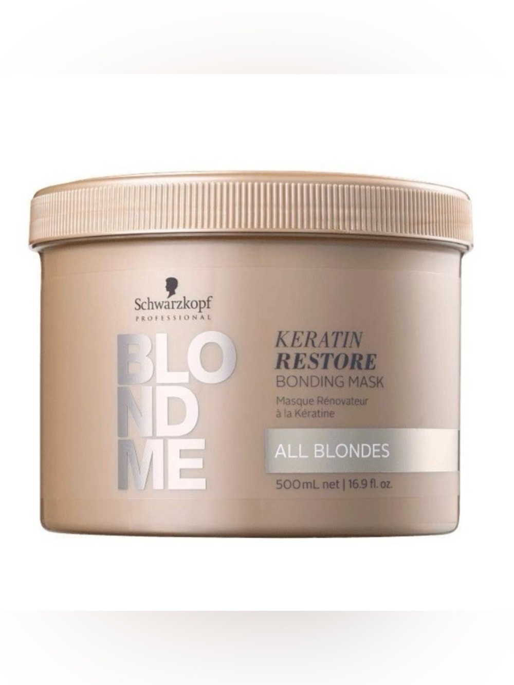 Schwarzkopf BlondMe Keratin Restore Bonding Mask — Cream